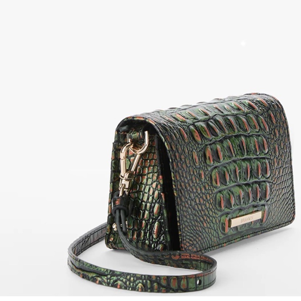 Brahmin Samba Minuette Crossbody Leather Bag NWT - Picture 8 of 11